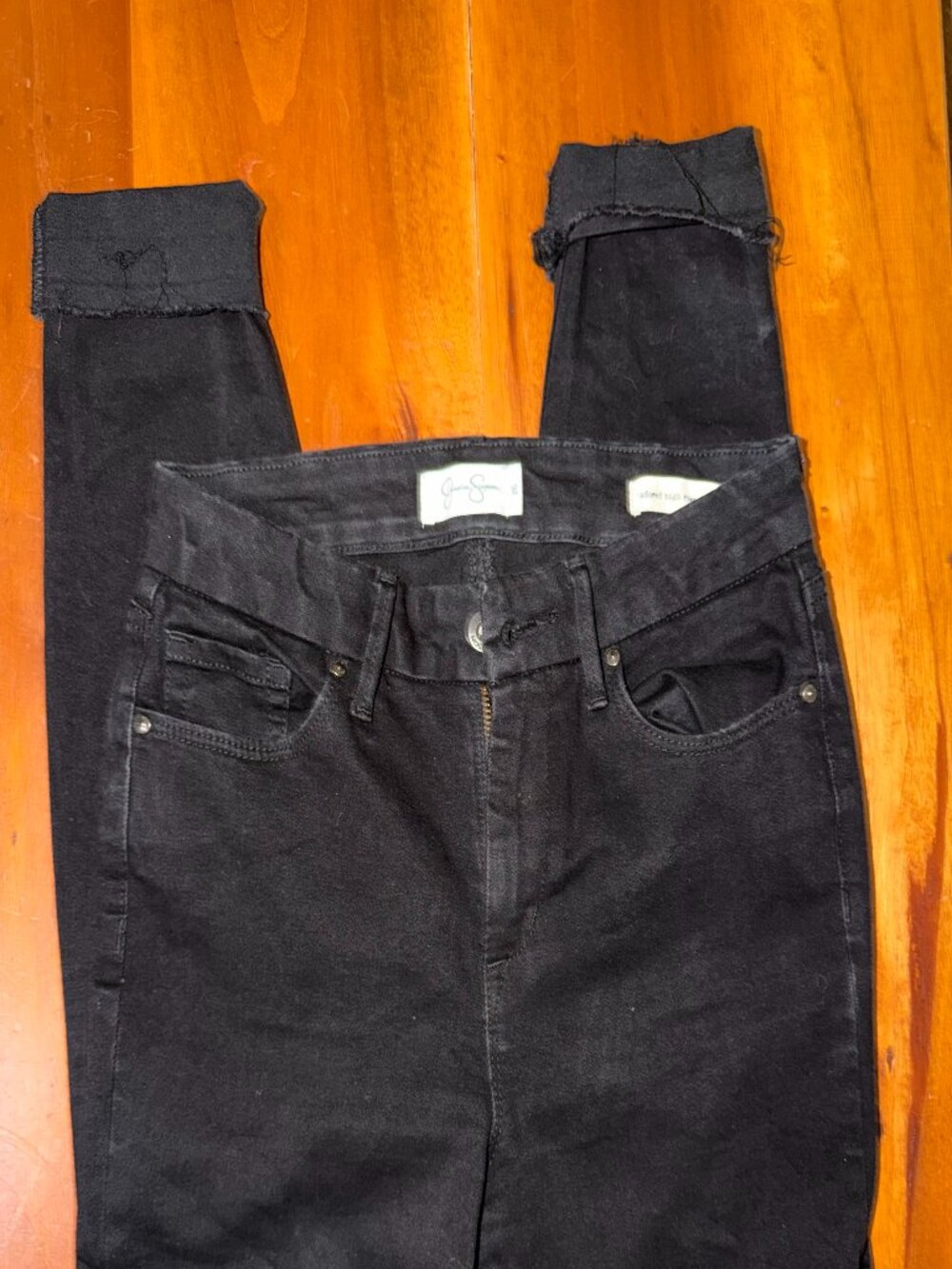 Jessica Simpson Adored High Rise Ankle Skinny Jeans Black - Size 26